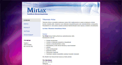 Desktop Screenshot of mirtax.fi