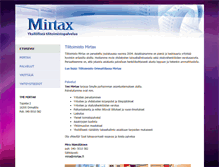 Tablet Screenshot of mirtax.fi